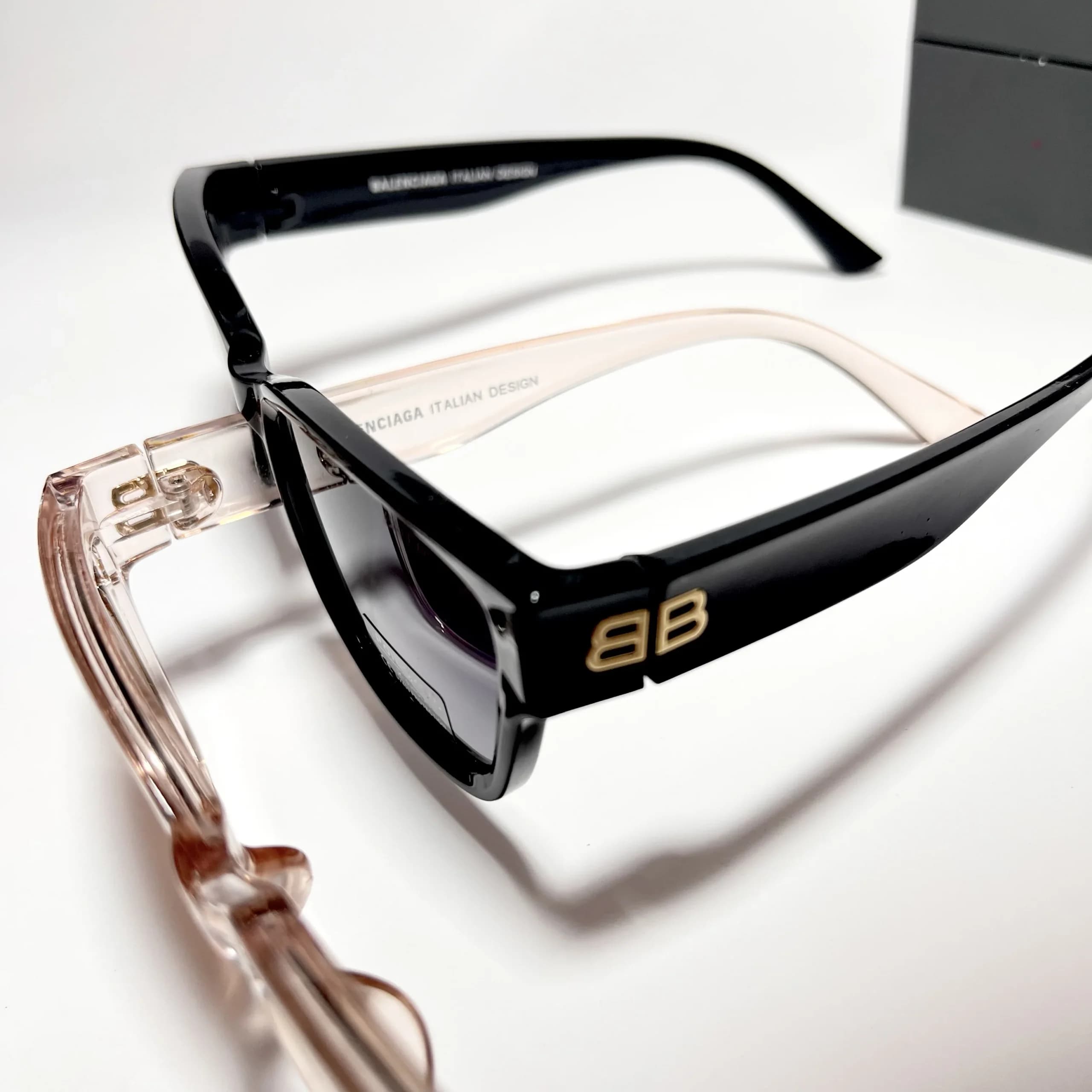عینک آفتابی UV protection مدل Rectangle کد 200172 — تصویر ۴