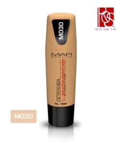 کرم پودر تیوپی Hi-Cover حجم 30میل مپ بوته — تصویر ۲
