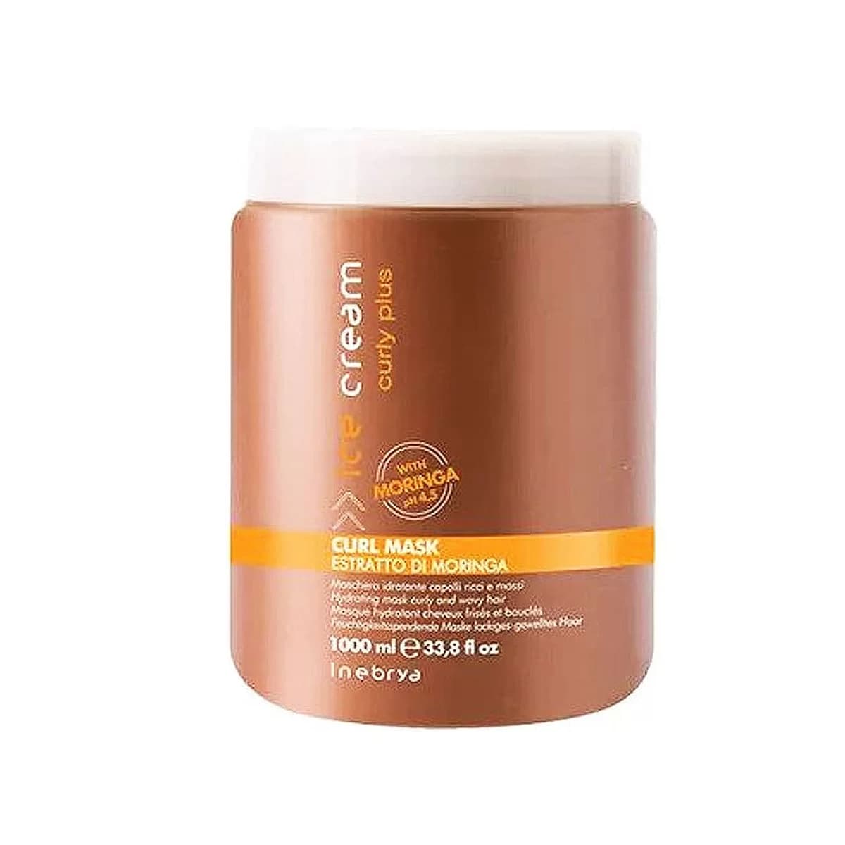 ماسک مو آیس کریم کرلی پلاس موهای فر داخل حمام 1000 میل | CURLY PLUS ICE CREAM