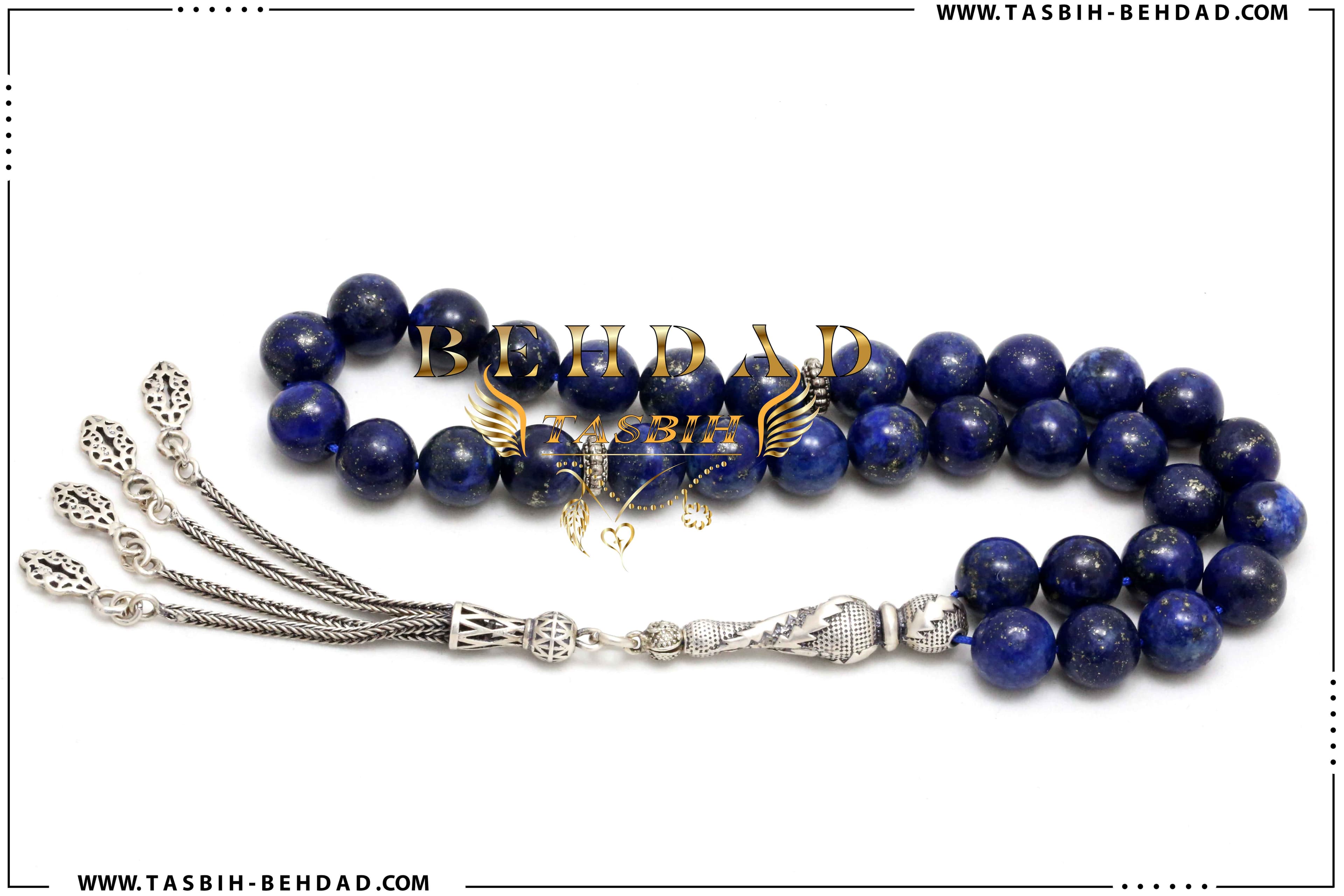 لاجورد بدخشان افغانستان، کاملا نچرال، سِت کامل نقره 925