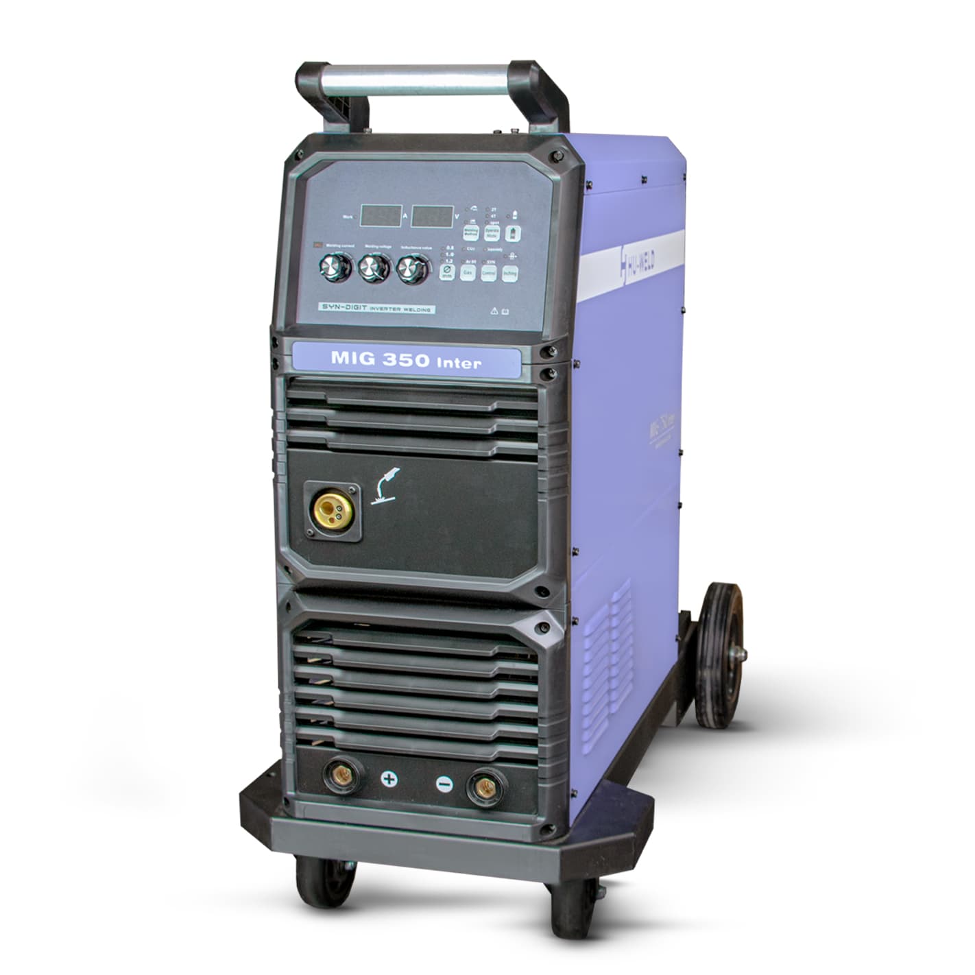 دستگاه جوش co2 سه فاز ۳۵۰ آمپر صنعتی مدل MIG 350 inter هولد