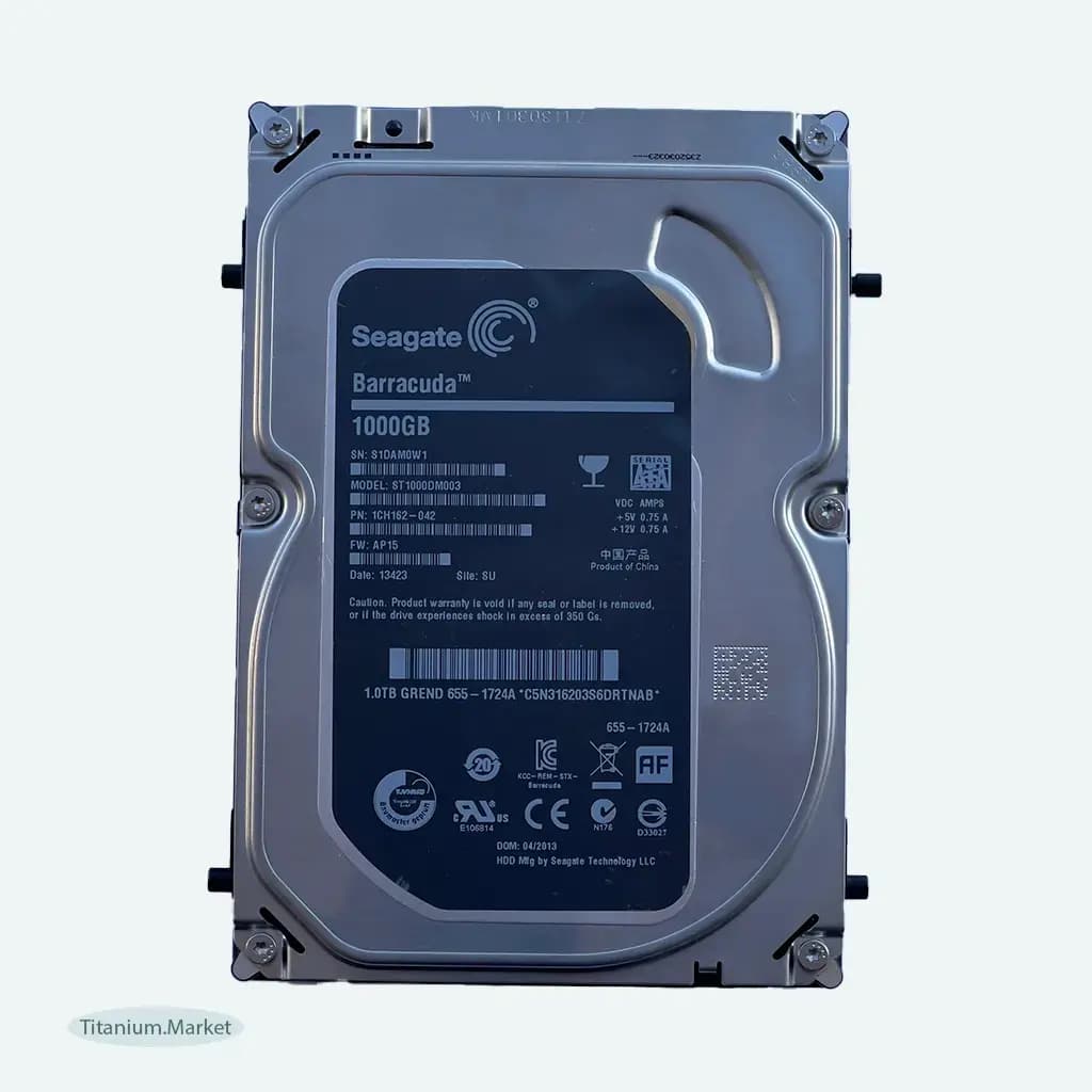 هارد کامپیوتر اینترنال سیگیت BarraCuda مشکی 3.5 اینچی 1 ترا | hard pc 1 TB مدل ST1000DM003