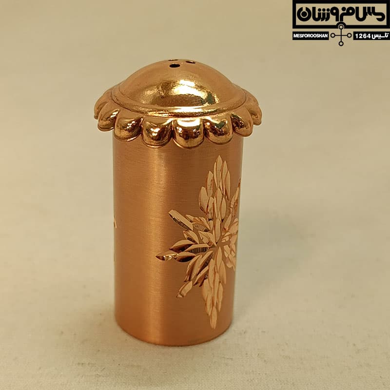 نمکدان مسی ست 6 تایی مدل ماشروم — تصویر ۷