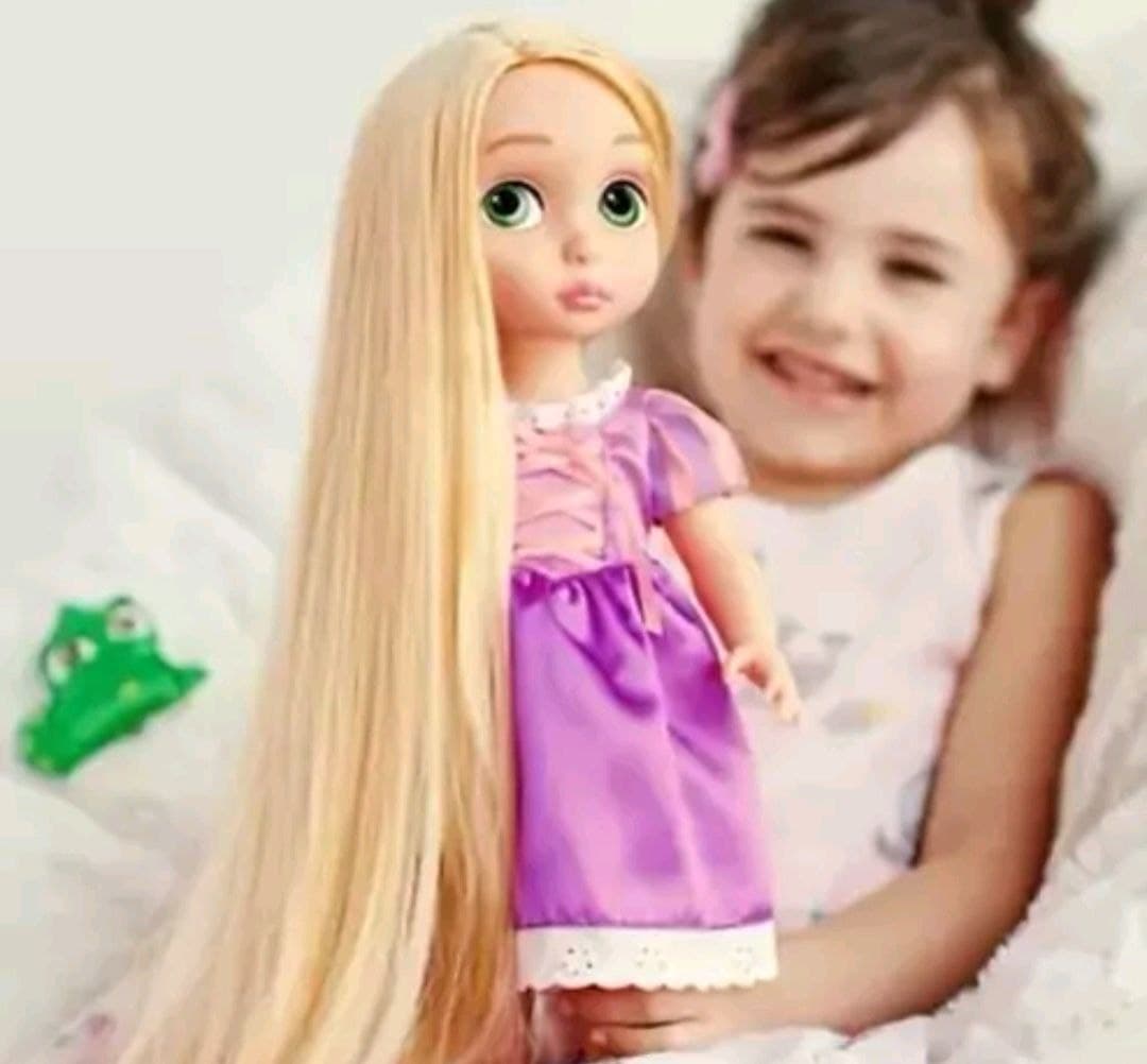 عروسک راپونزل گیسوکمند اصل دیزنی — تصویر ۸