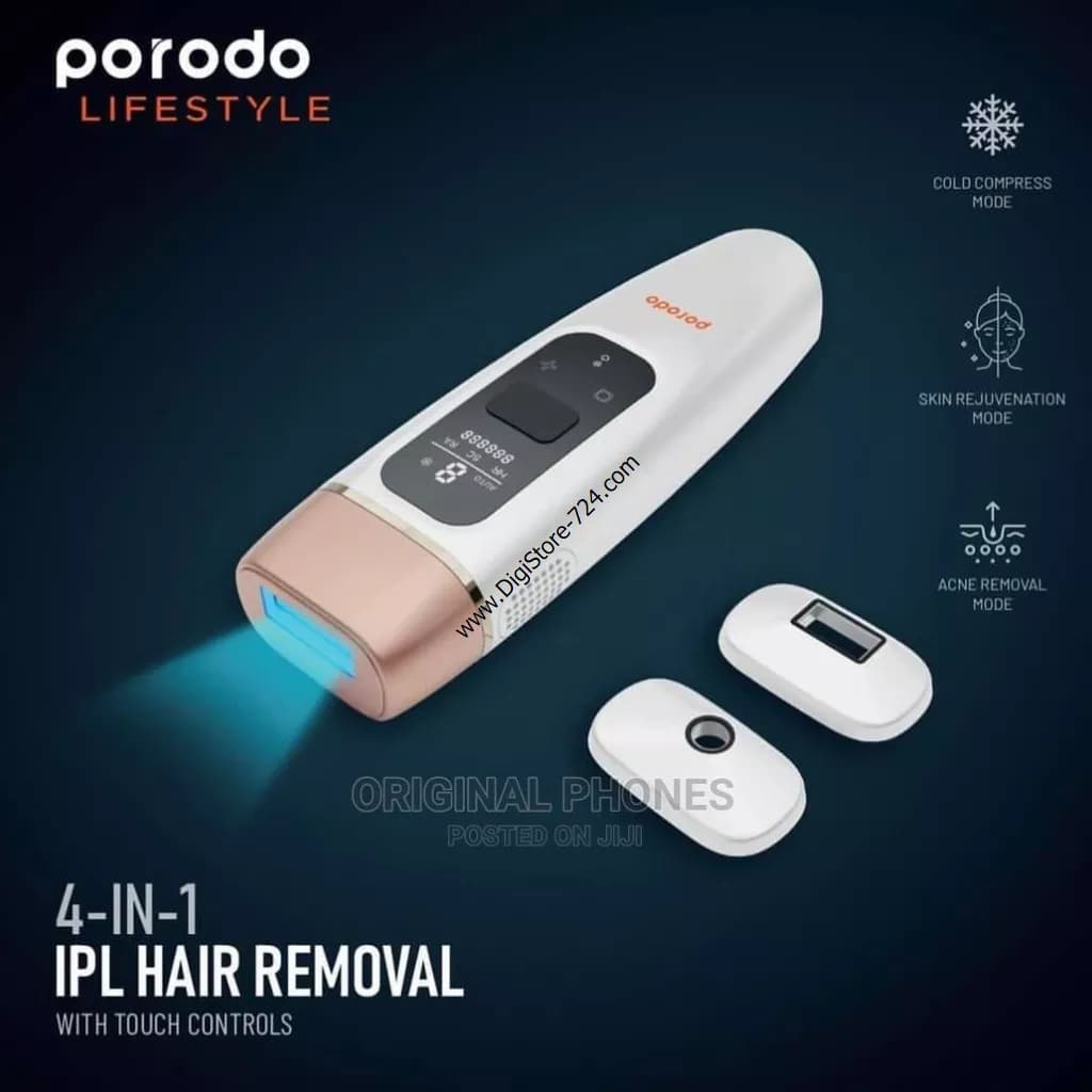 لیزر خانگی صورت و بدن پرودو مدل Porodo IPL HAIR REMOVAL سری LFS113 — تصویر ۵