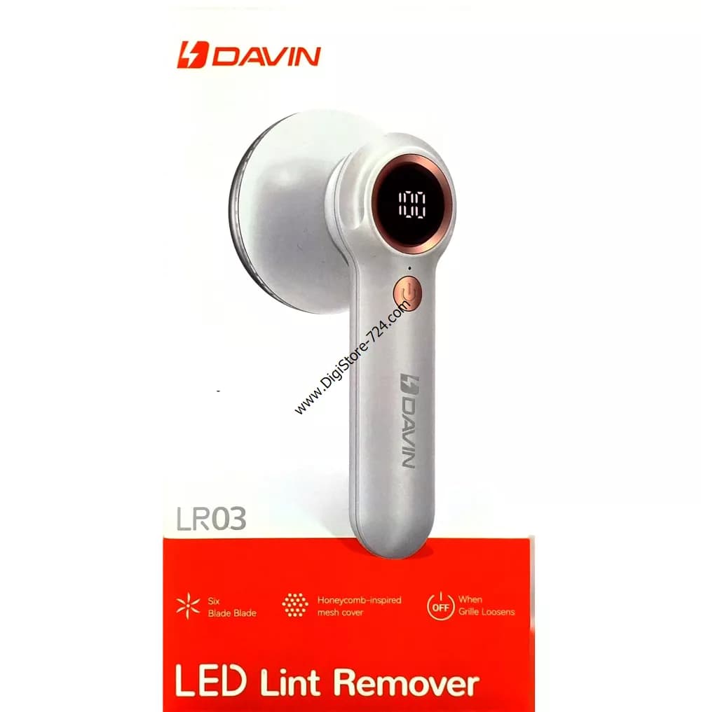 پرزگیر لباس شارژی DAVIN مدل LR03