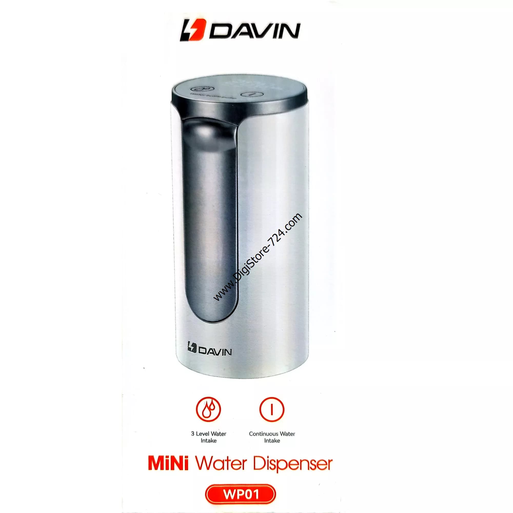پمپ آب شارژی بطری تاشو Davin wp01