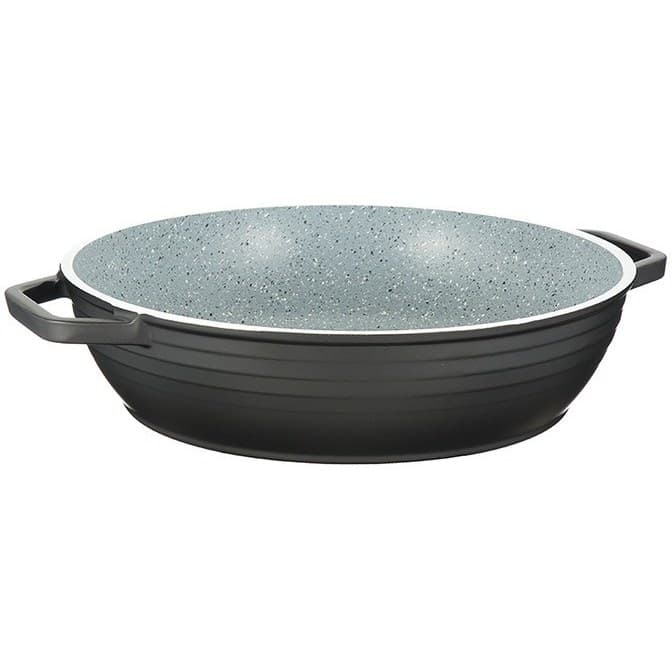 تابه دودسته سایز 32 مدل کلاسیک خطی عروس AROOS کد 33132 — تصویر ۵