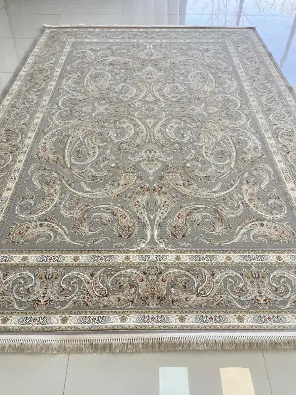 فرش ۱۵۰۰ شانه کاشان طرح افشان فیلی نقشه عمارت