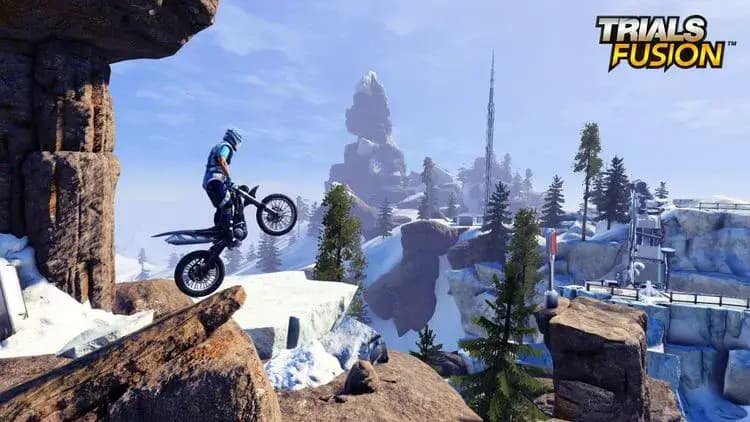 دیسک بازی Trials Fusion The Awesome برای پلی استیشن 4 Stock — تصویر ۵