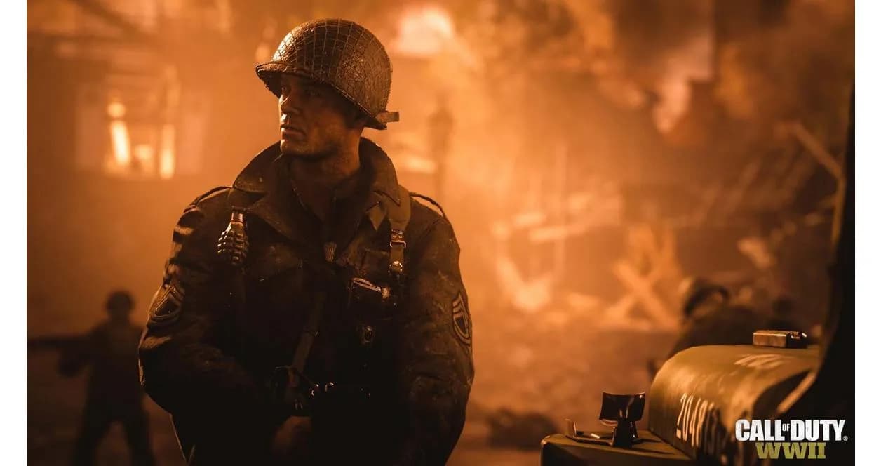 دیسک بازی Call of Duty: WWII برای پلی استیشن 4 Stock — تصویر ۳