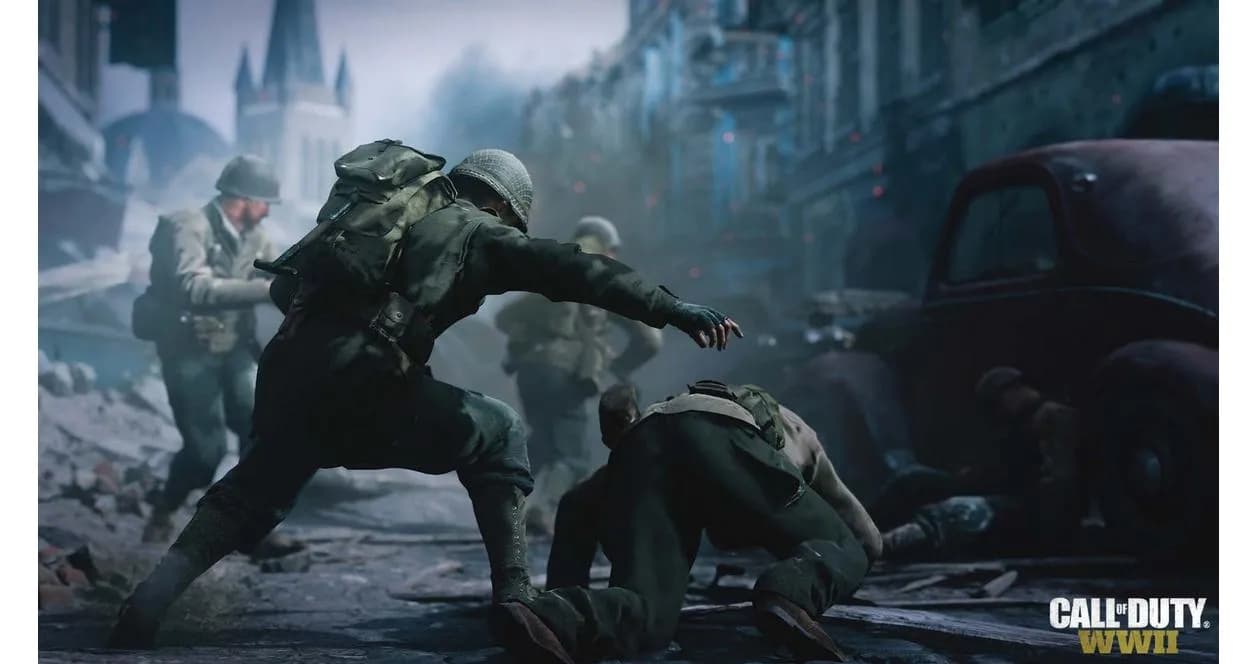 دیسک بازی Call of Duty: WWII برای پلی استیشن 4 Stock — تصویر ۲