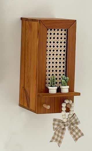 کاور لوله گاز حصیری چوبی