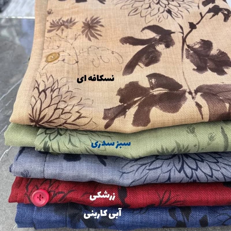 ست شومیز و شلوار خنک تابستانی مدل مانیا | پرداخت قسطی — تصویر ۲