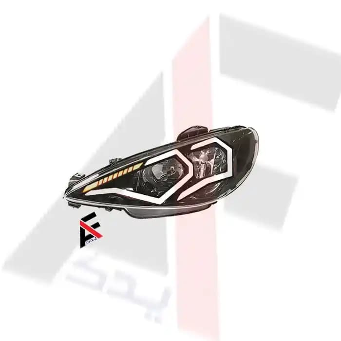 چراغ جلو 206 طرح E200