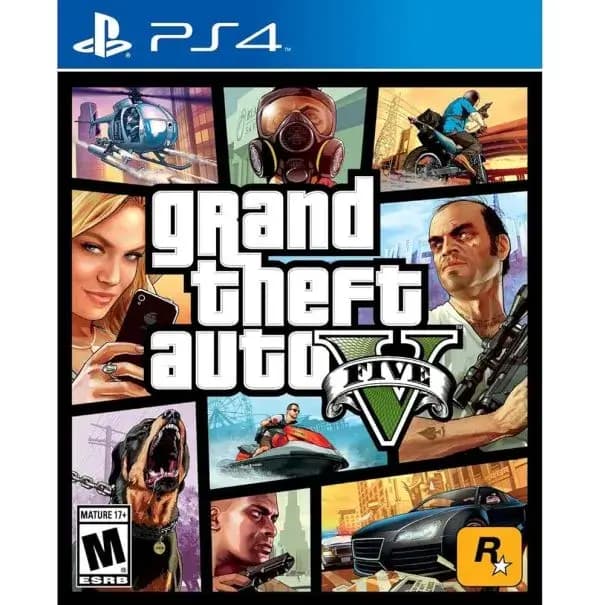 دیسک بازی Grand Theft Auto The V (GTA V) برای پلی استیشن 4 Stock
