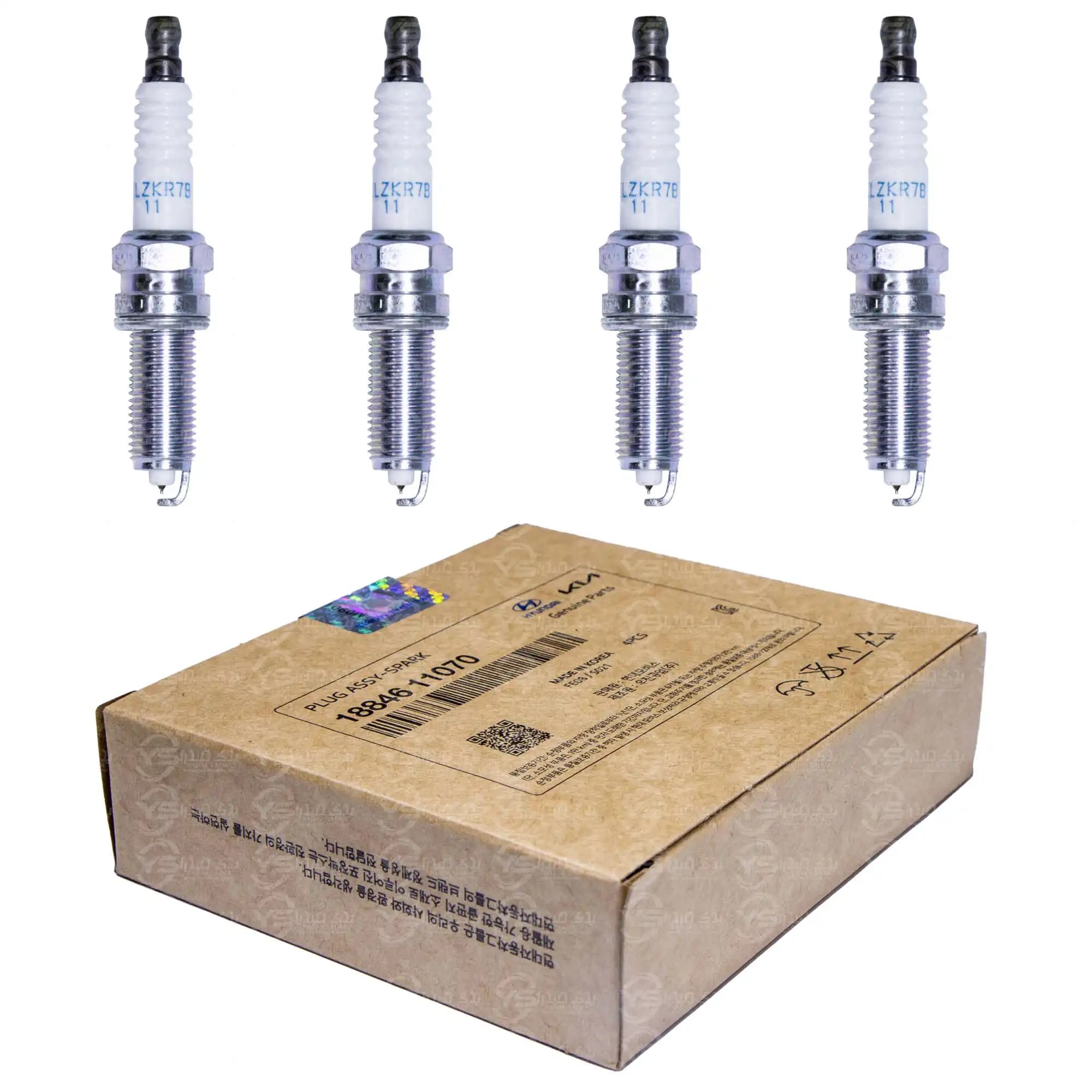 شمع سوزنی یورو4 ایریدیوم هیوندای SILZKR7B-11 11070