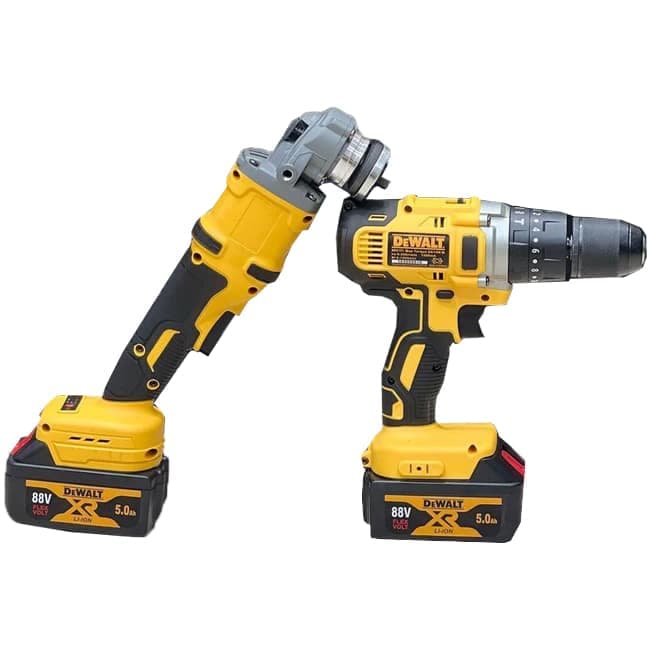 دریل چکشی دیوالت سه نظام فلزی 1250 وات 2035 DEWALT 13MM — تصویر ۲