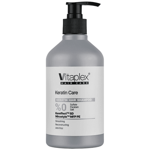 شامپو ویتاپلکس فاقد سولفات مناسب موهای کراتین شده500 میلVitaplex sulfate-free shampoo, suitable for keratinized hair, 500 ml — تصویر ۷