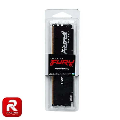 رم کامپیوتر کینگستون مدل Fury Beast ظرفیت 16 گیگ فرکانس 5200 مگاهرتز DDR5 — تصویر ۳