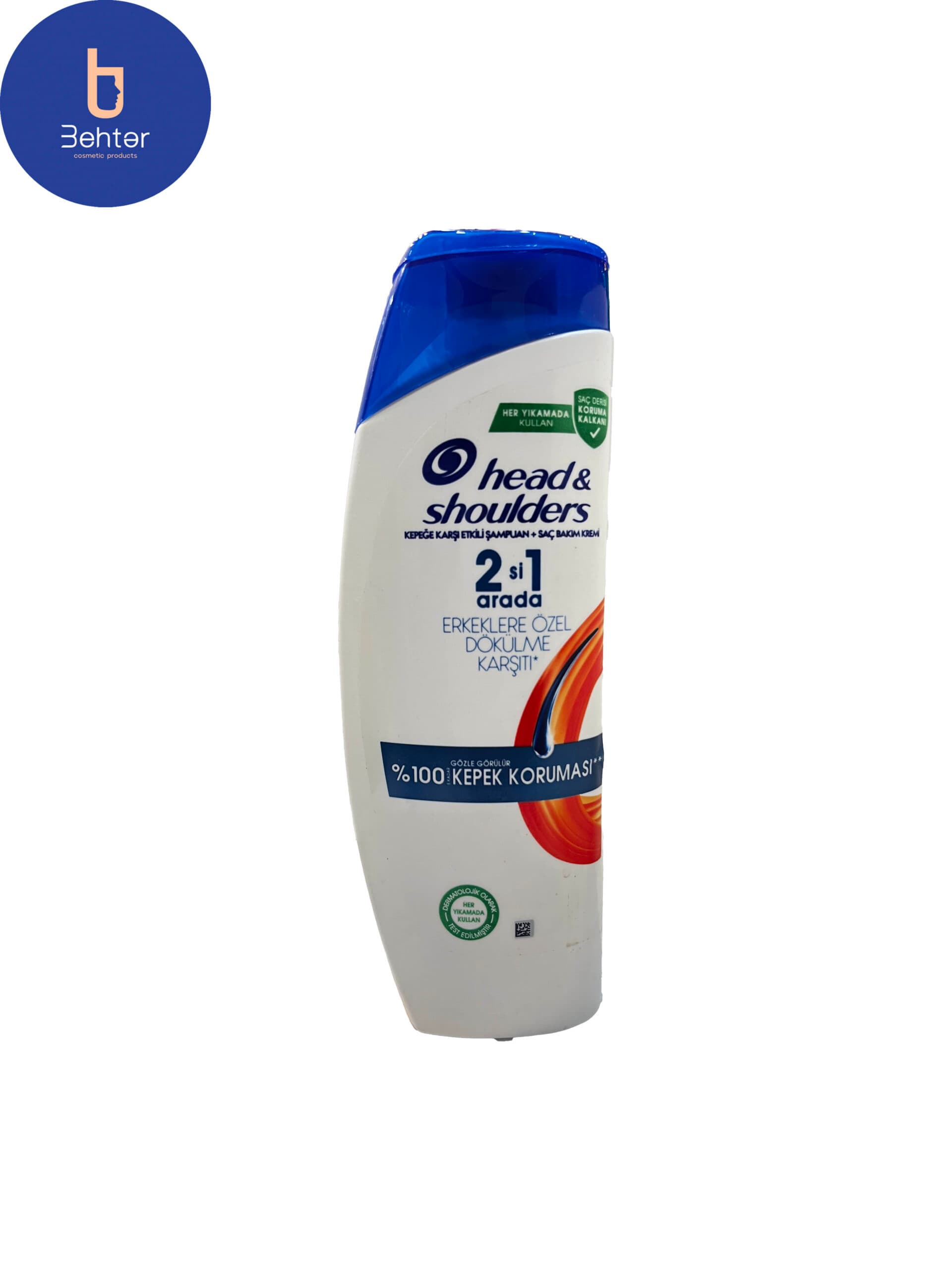 شامپو هد اند شولدرز ضد شوره و ضد ریزش 2 در 1 مردانه 330 میل Head and Shoulders anti-dandruff and anti-shedding shampoo 2 in 1 for men, 330 ml