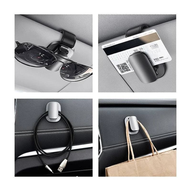 نگهدارنده عینک خودرو باسئوس مدل Vehicle Eyewear Clip — تصویر ۲