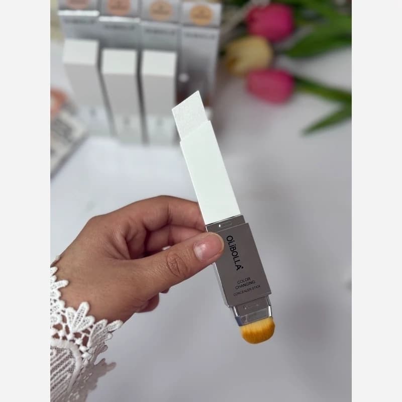 کرم پودر استیکی اولی بولا OLiBOLLA کاور نچرال کد 5189 — تصویر ۴