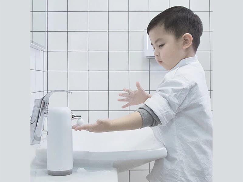 پمپ فوم مایع دستشویی شیائومی Xiaomi Enchen Coco Automatic Hand Soap Dispenser — تصویر ۸