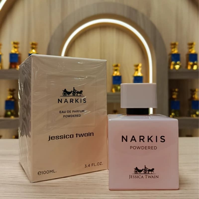 ادکلن زنانه نارسیسو پودری شرکت جسیکا تواین فرانسه حجم 100ml کد 2021 — تصویر ۲