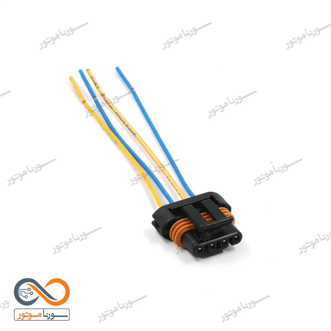 سوکت 4 فیش سنسور اکسیژن دلیکا و برخی از خودرو های چینی