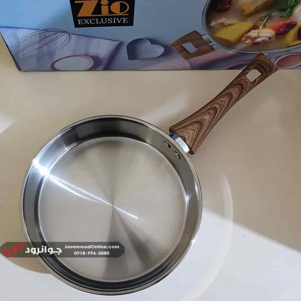 سرویس قابلمه استیل زیو 10 پارچه با کفی 4 لایه و دسته باکالیت نسوز مدل Zio Z-1510 — تصویر ۵