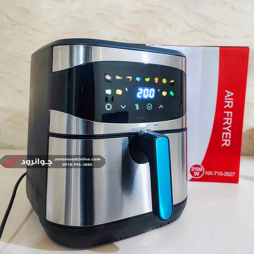 سرخ کن رژیمی ناوالکس 8.2 لیتر دو المنت با 12 برنامه پخت مدل NX-710-3527 — تصویر ۲