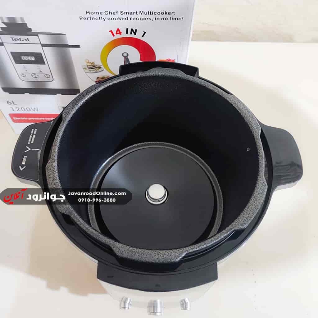 زودپز برقی تفال 1200 وات 6 لیتر Tefal TE-1691 — تصویر ۴