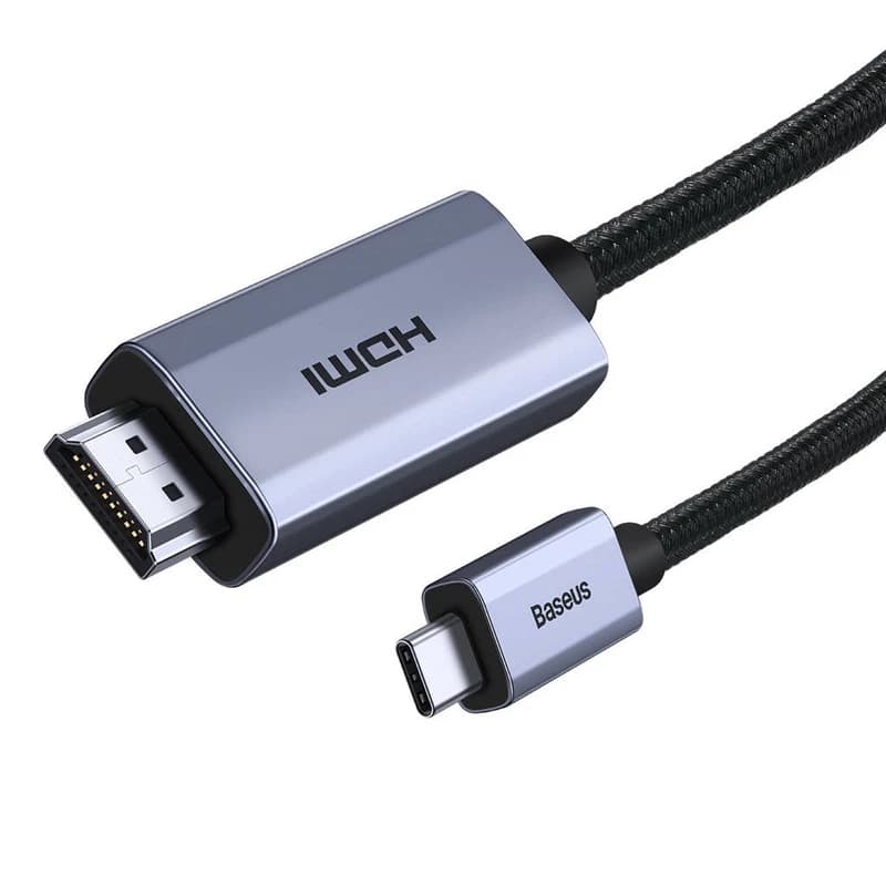 کابل تبدیل HDMI به USB-C بیسوس مدل Baseus WKGQ010001 طول 1 متر