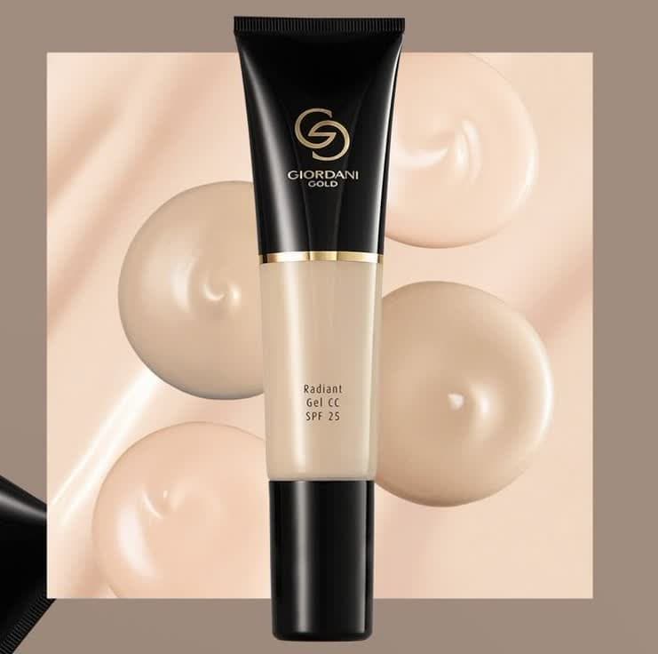 سی سی کرم ژلی سری جوردانی گلد با SPF 25 — تصویر ۲