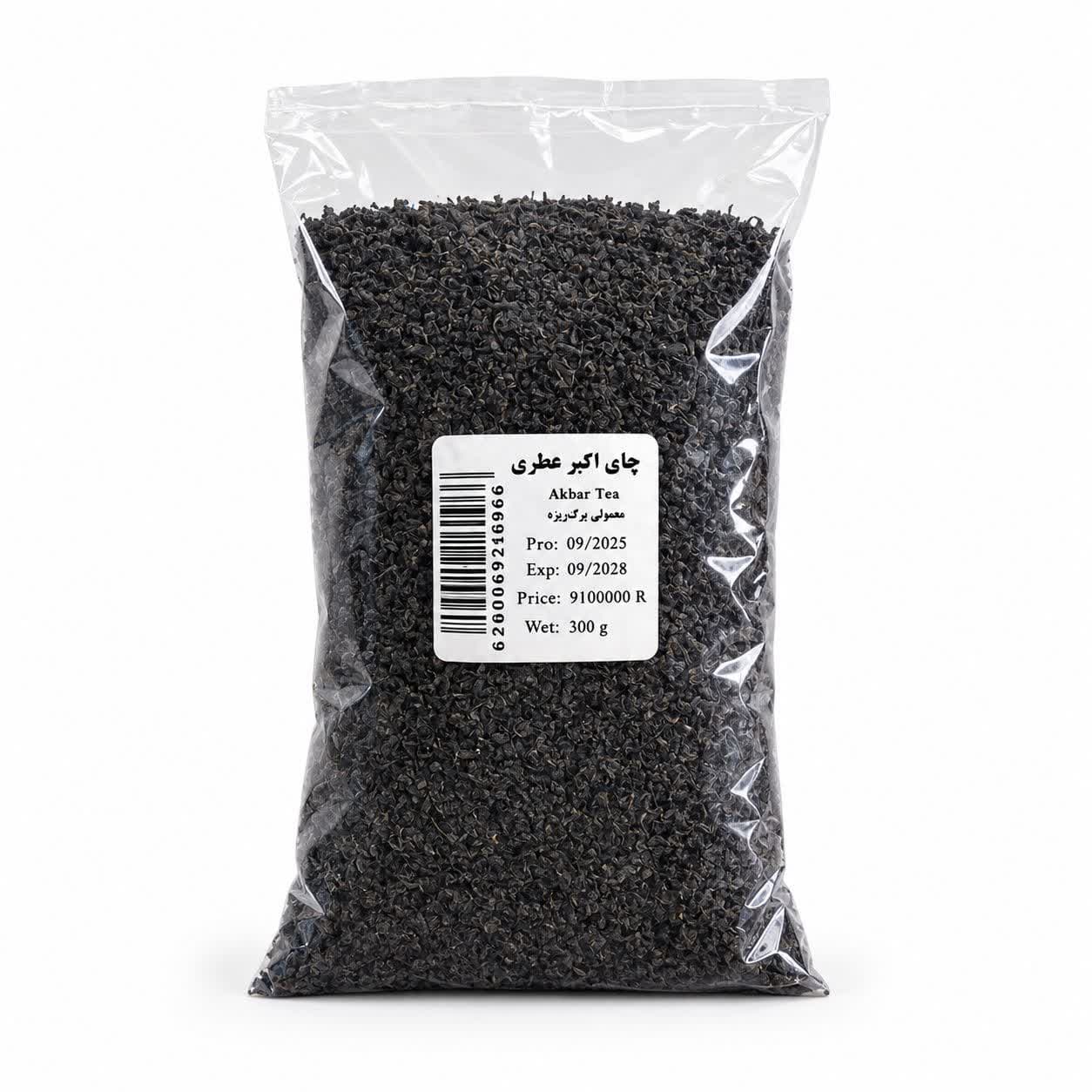 چای سیاه اکبر عطری 300 گرمی — تصویر ۳