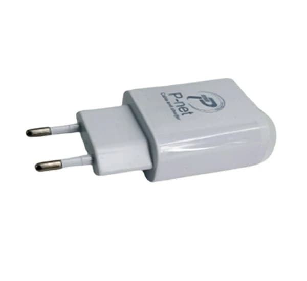 شارژر دیواری موبایل و تبلت اندروید پی نت PSH-101 با کابل MicroUSB — تصویر ۲