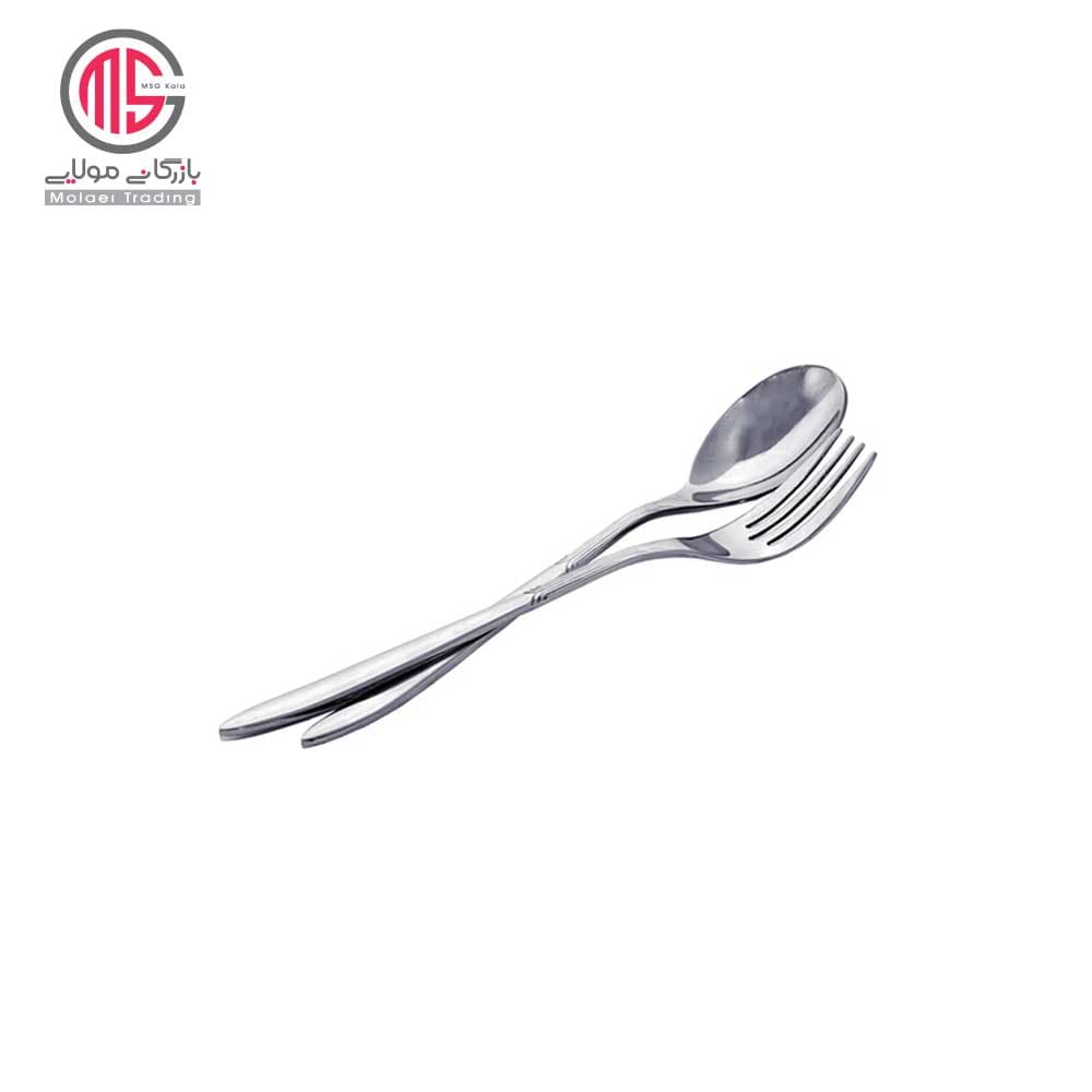 سرویس قاشق چنگال 106 پارچه ام جی اس MGS مدل DF051 — تصویر ۳
