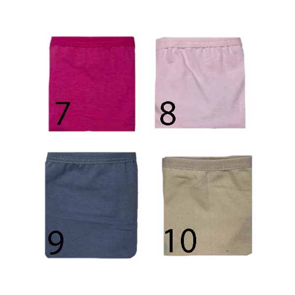 شورت بچه گانه 3 تا 5 سال کد 11 جینی بسته 12 عددی — تصویر ۳
