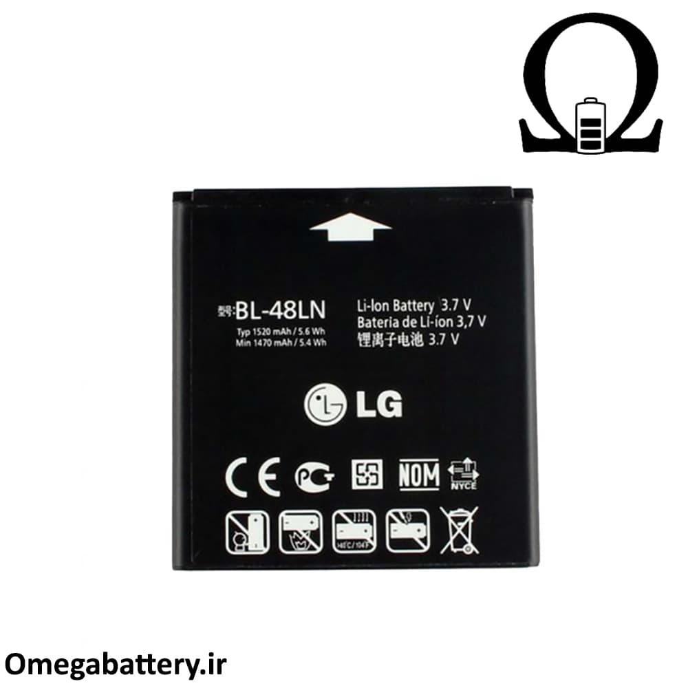 باتری اصلی ال جی LG Optimus 3D Max P720 – BL48LN — تصویر ۴