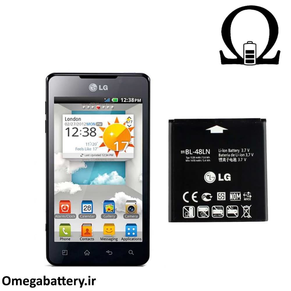 باتری اصلی ال جی LG Optimus 3D Max P720 – BL48LN — تصویر ۳