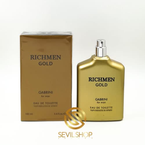 ادکلن ریچ من گلد طلایی گابرینی Gabrini richmen gold