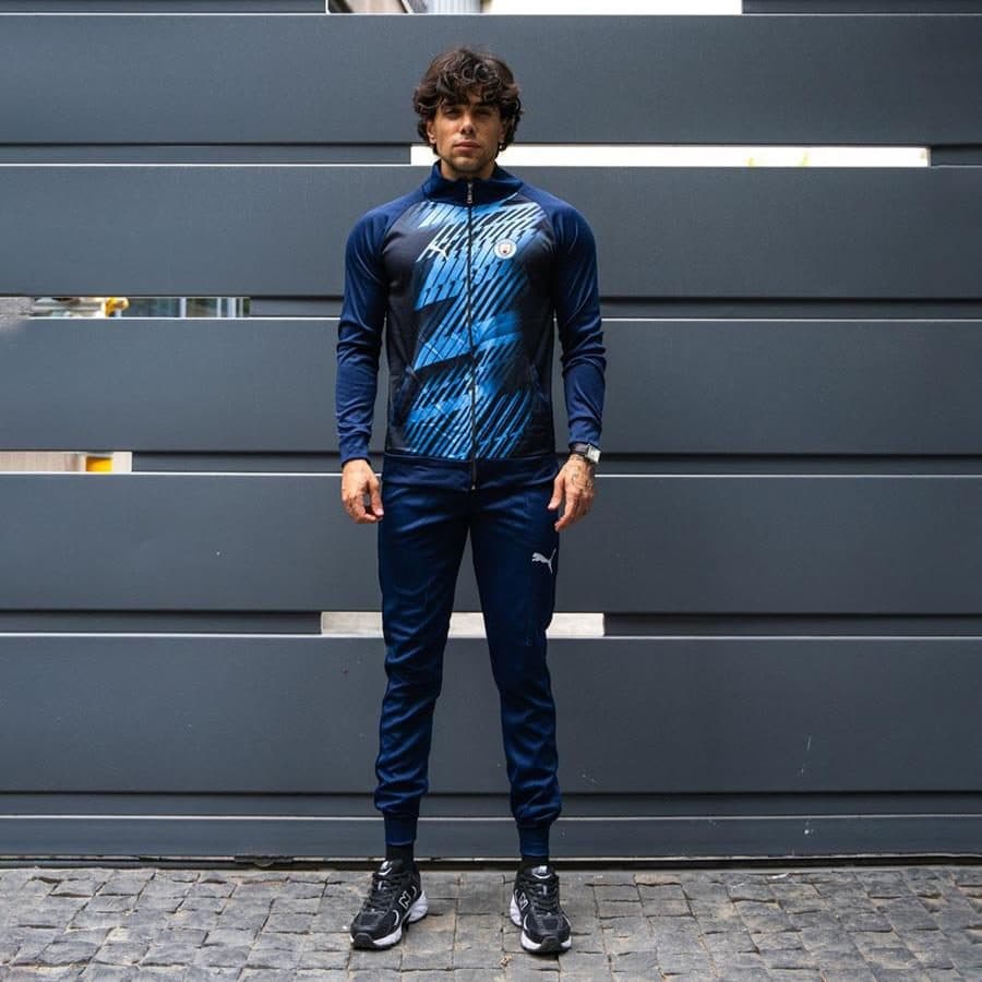 سوئیشرت و شلوار مردانه Blue PUMA مدل 3364 — تصویر ۲