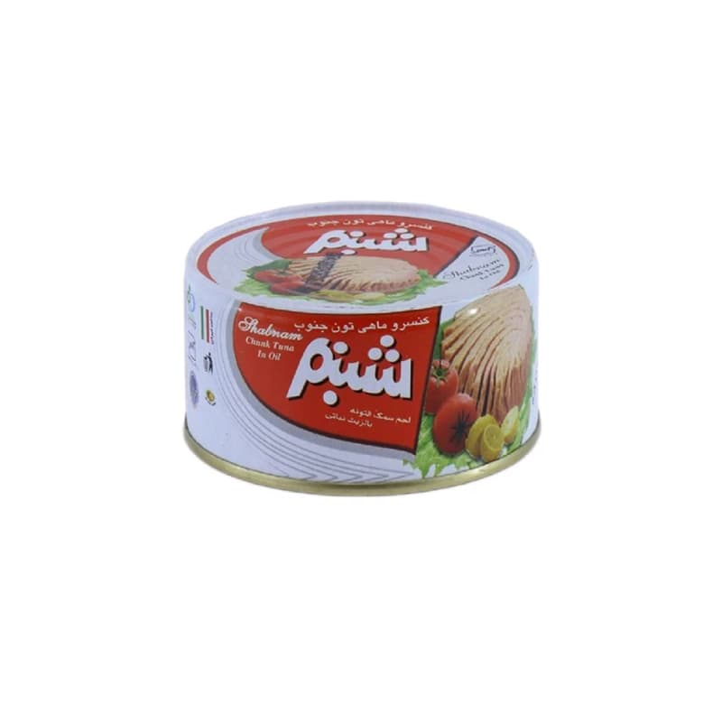 تن ماهی شبنم 180گ