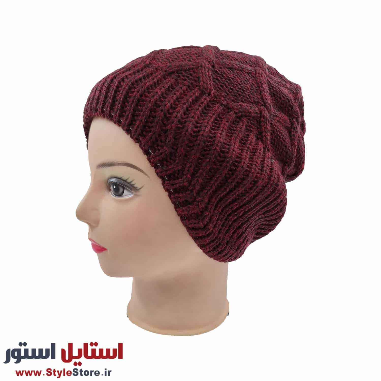 کلاه بافتنی ایلگار مدل رو گوشی کد 1529 — تصویر ۶