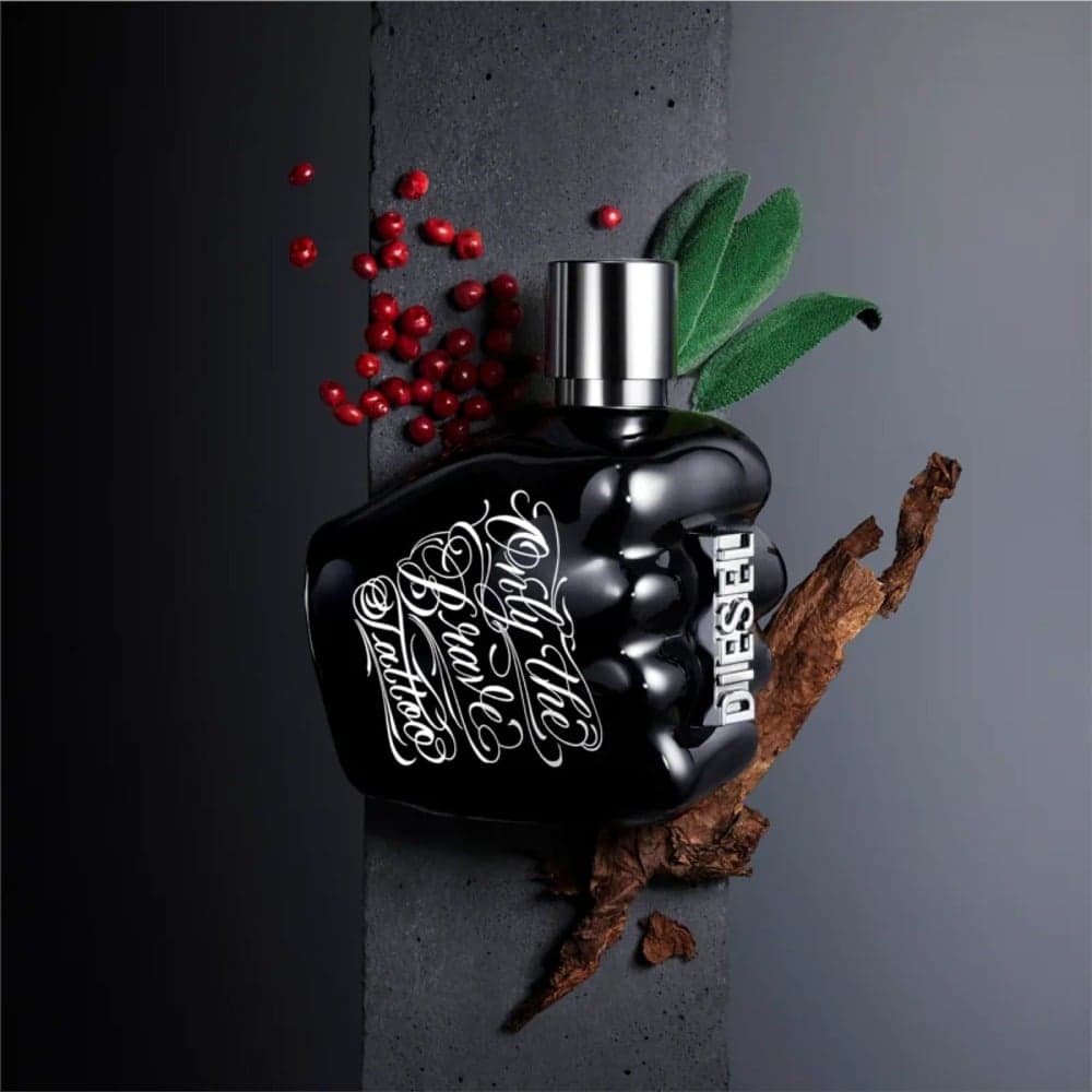 عطر ادکلن دیزل اونلی بریو تاتو-مشتی مشکی اصل | Diesel Only The Brave Tattoo 125 ml — تصویر ۲