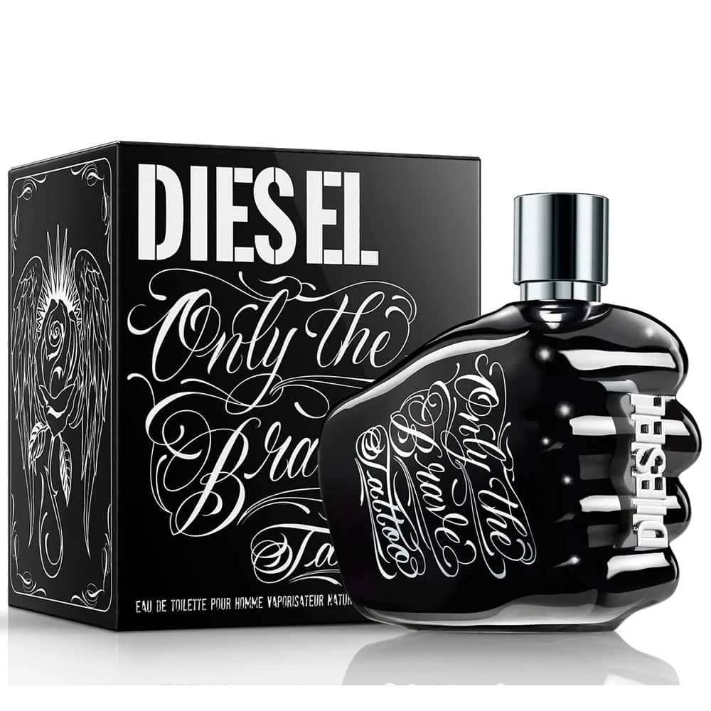 عطر ادکلن دیزل اونلی بریو تاتو-مشتی مشکی اصل | Diesel Only The Brave Tattoo 125 ml — تصویر ۴