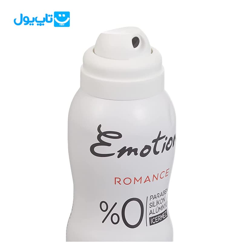 اسپری ضد تعریق ایموشن Emotion زنانه مدل رومانس Romance حجم 150 میلیلیتر — تصویر ۵