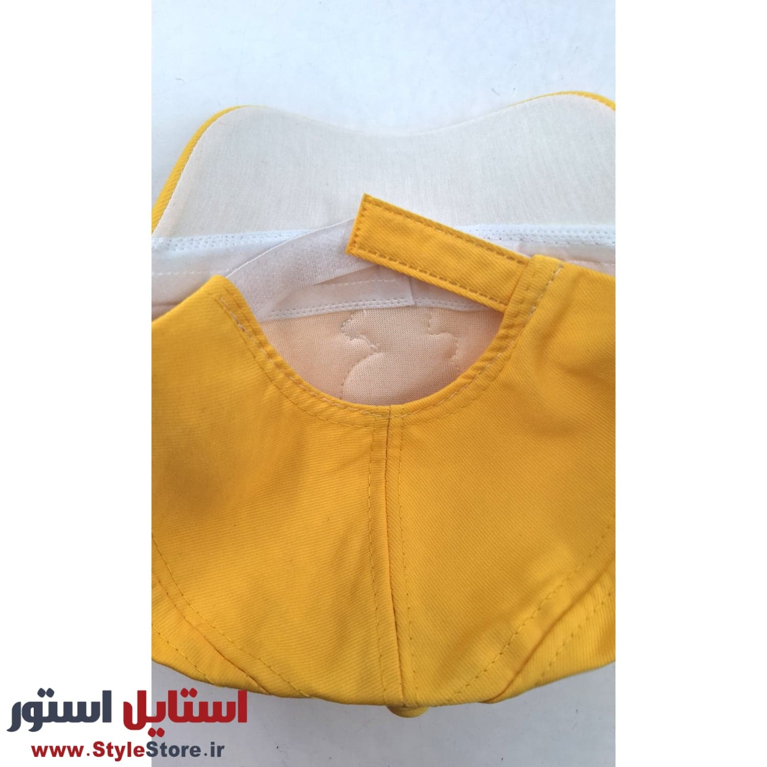 کلاه بچگانه مدل خرگوش بازیگوش کد 1945 رنگ زرد — تصویر ۳