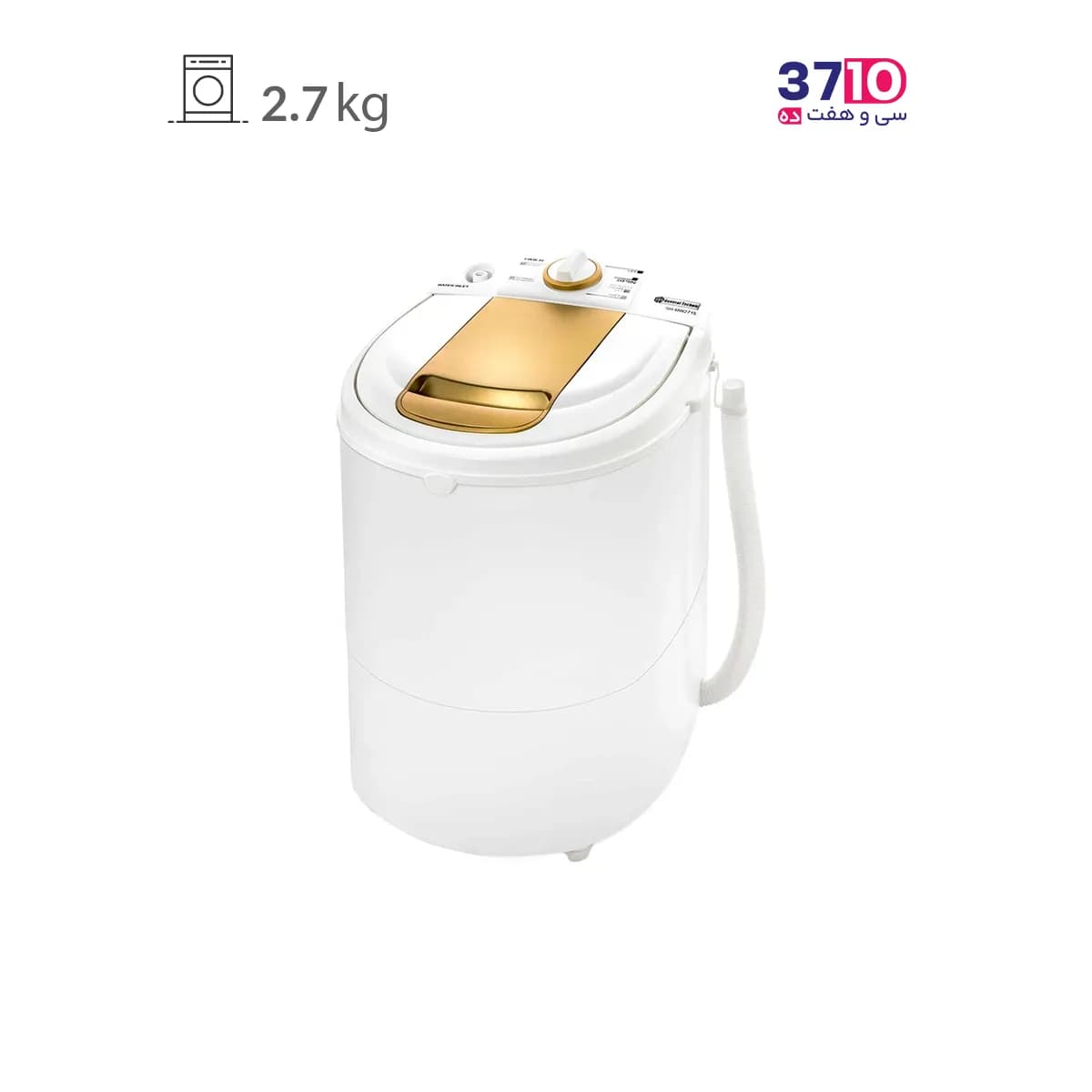 مینی واش جنرال تکنیک General Technic مدل SH-MW 2715 سفید طلایی 2.7 کیلویی